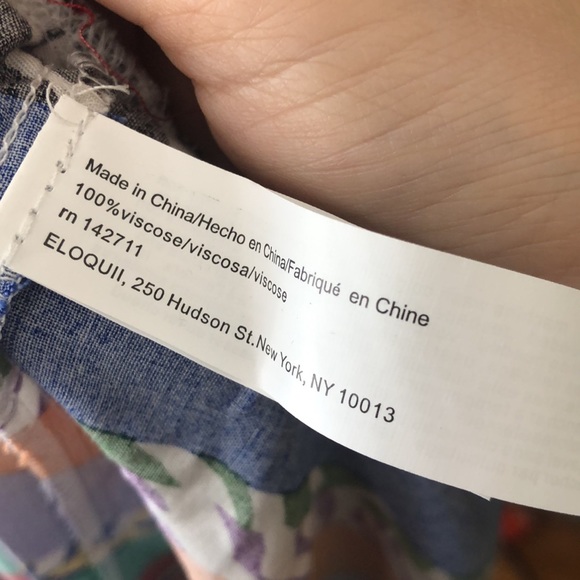 NWT  Eloquii Striped Ruffle Maxi Multi color Dress 16 - Picture 10 of 11